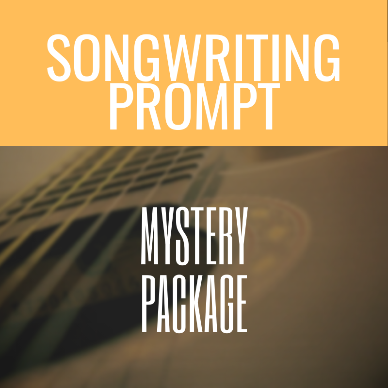 songwriting song prompt mystery package