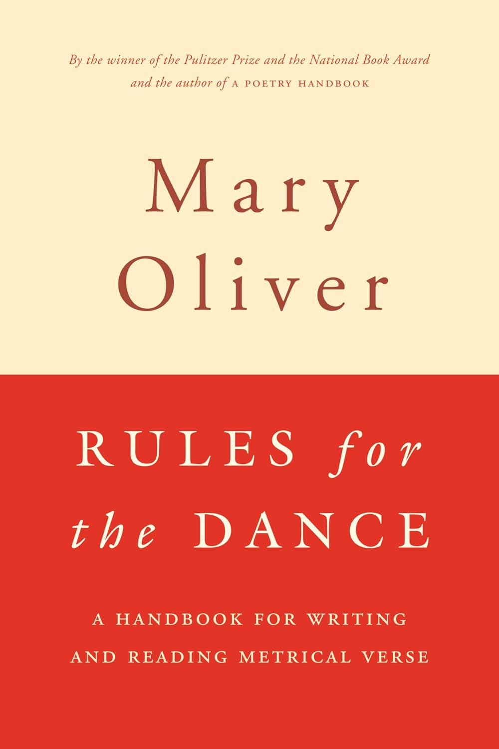 mary oliver rules for the dance