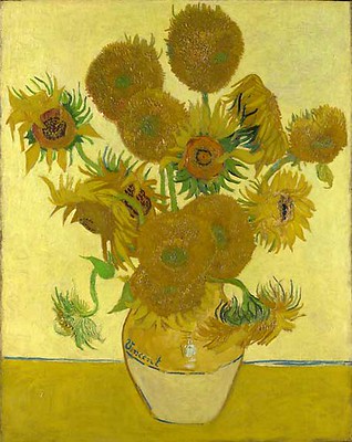 how to write a song allusion to van gogh's twelve flowers
